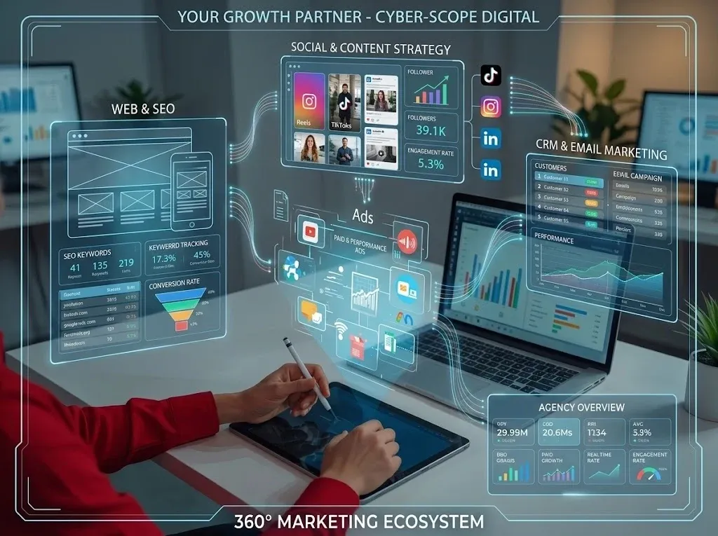 Sendian Media 360 Marketing Ecosystem