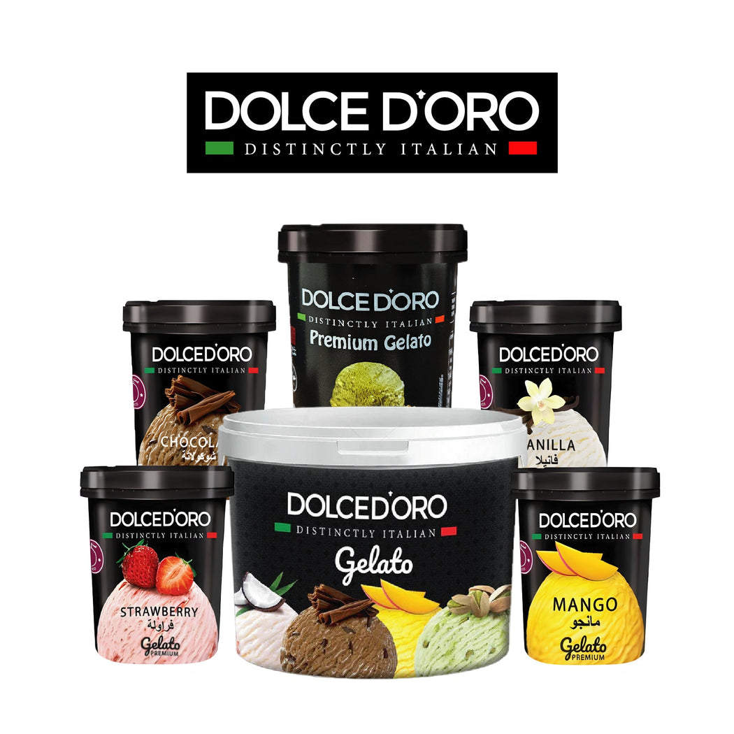 Dolce D’Oro Gelato Factory logo
